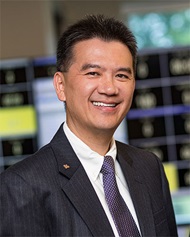 Portrait of Tony Lin, MD, Hospitalist specialist at Kelsey-Seybold Clinic.