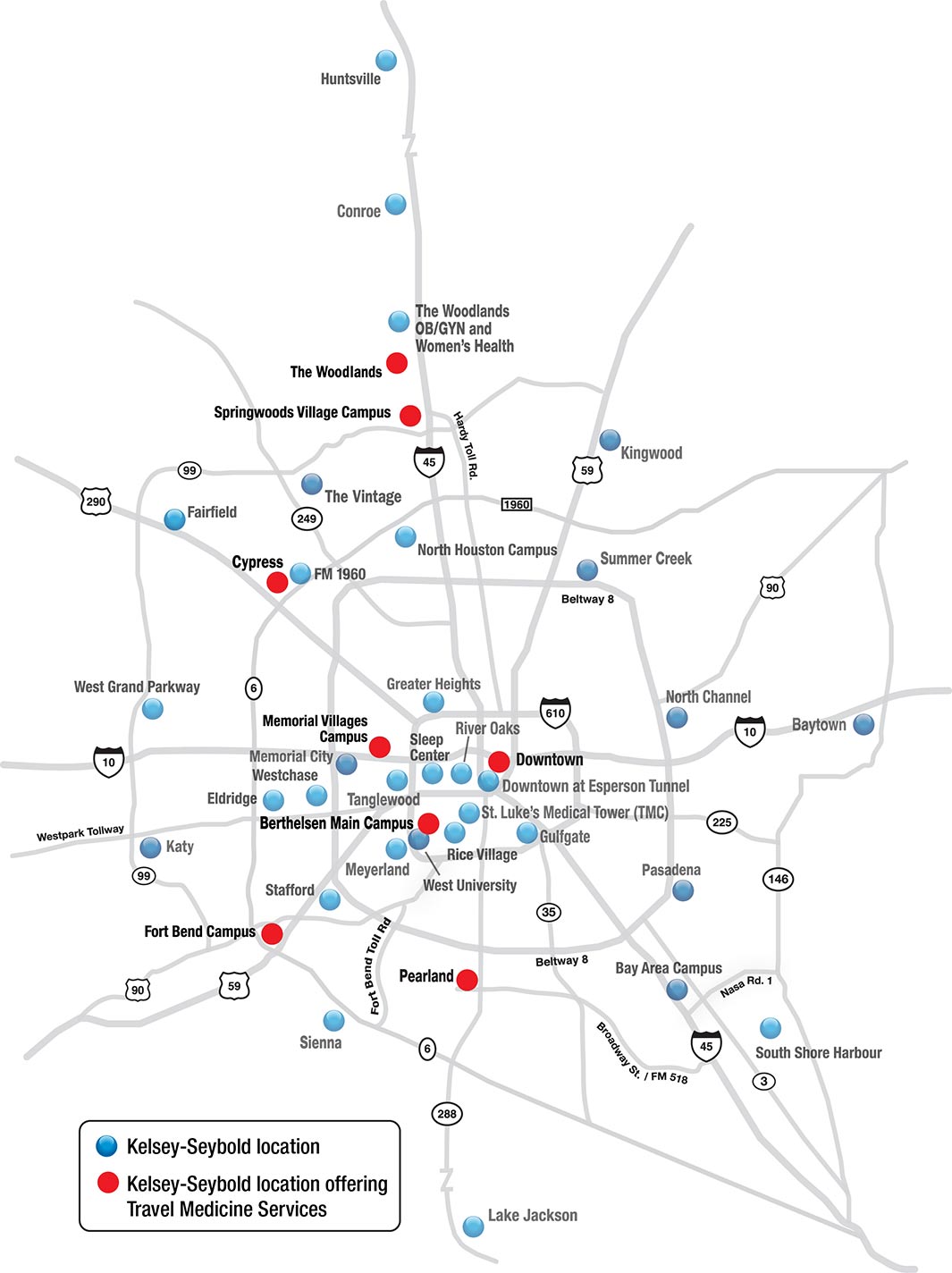 KSC Travel Medicine Locations KSC Travel Medicine Locations