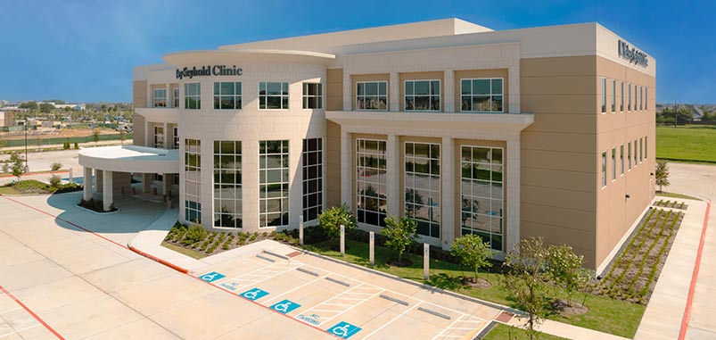 External shot of Kelsey-Seybold's Aliana Clinic. External shot of Kelsey-Seybold's Aliana Clinic.