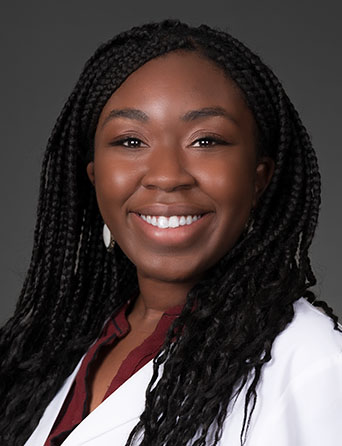 Portrait of Tolulope Fannon, MPAS, PA-C, Urology specialist at Kelsey-Seybold Clinic.