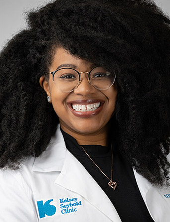 Portrait of Courtney Morrow, OD, Optometry specialist at Kelsey-Seybold Clinic.