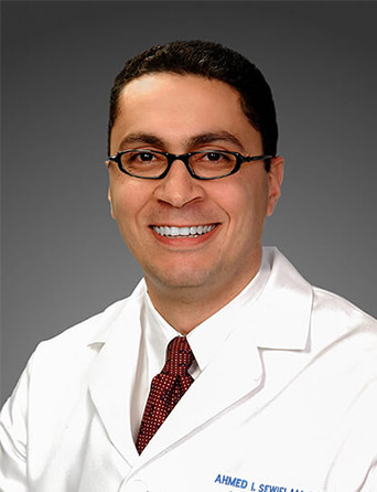 Portrait of Ahmed Sewielam, MD, FIPP, Interventional Pain Management specialist at Kelsey-Seybold Clinic.