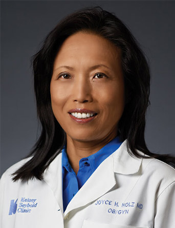 Portrait of Joyce Holz, MD, Gynecology specialist at Kelsey-Seybold Clinic.