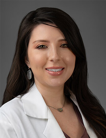 Portrait of Erika DeSimone, MSN, RN, FNP-C, Hematology/Oncology specialist at Kelsey-Seybold Clinic.