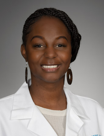 Portrait of Kenya Talbert, PA-C, Internal Medicine specialist at Kelsey-Seybold Clinic.