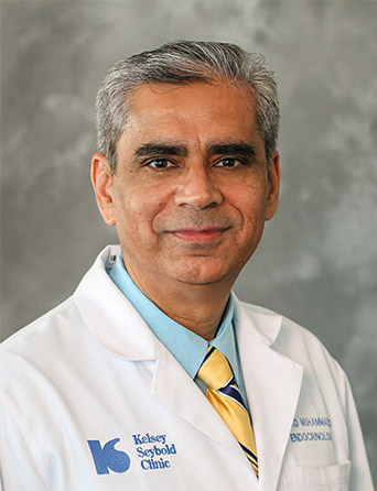 Portrait of Shahid Muhammad, MD, Endocrinology specialist at Kelsey-Seybold Clinic.