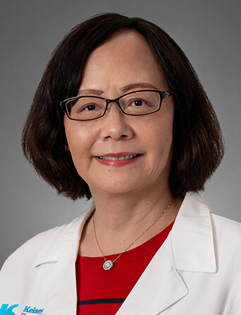 Portrait of Changhua "Carol" Wang, MD, Internal Medicine specialist at Kelsey-Seybold Clinic.
