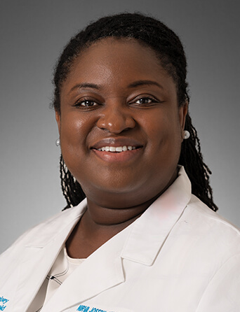 Portrait of Nirva Joseph Guillaume, AGACNP-BC, Hospitalist specialist at Kelsey-Seybold Clinic.