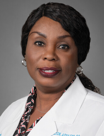 Portrait of Nnenna Nelson, FNP-BC, Internal Medicine, Primary Care specialist at Kelsey-Seybold Clinic.