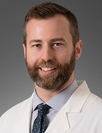 Portrait of Adam Brouillard, MD, MBA, RPVI, Cardiology specialist at Kelsey-Seybold Clinic.