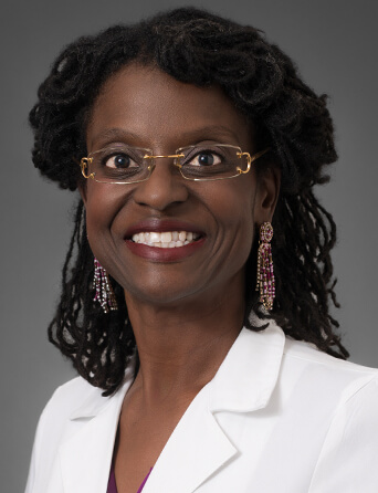 Portrait of Evette Kingcaid, MD, FAAFP, Family Medicine and Primary Care specialist at Kelsey-Seybold Clinic.