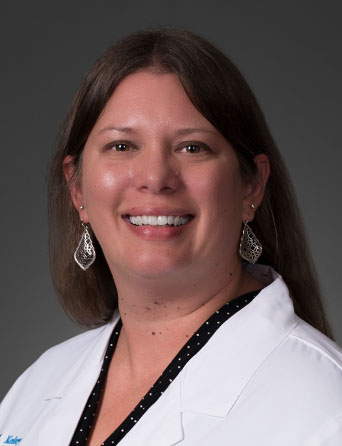 Portrait of Larissa Miller, PA-C, Surgery and Bariatric Surgery specialist at Kelsey-Seybold Clinic.