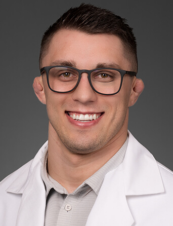 Portrait of Kyle Jolas, DC, Chiropractic Care and Spine Center specialist at Kelsey-Seybold Clinic.