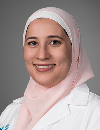 Portrait of Rana Fatima Lahham, MD, OB/GYN specialist at Kelsey-Seybold Clinic.