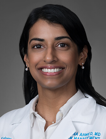 Portrait of Heena Ahmed, MD,  specialist at Kelsey-Seybold Clinic.