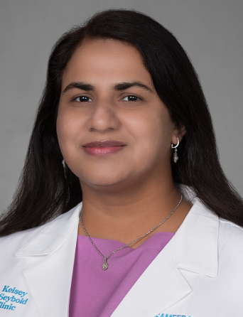 Portrait of Sameera Jabeen, MD, Family Medicine specialist at Kelsey-Seybold Clinic.