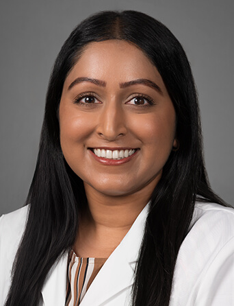 Portrait of Chelsey Abraham, MD, Family Medicine specialist at Kelsey-Seybold Clinic.